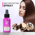 PURC Heat Protectant Spray Coconut Oil Frizz Control & Shine for All Hair Types Thermal Protection up to 470°F Hair Care