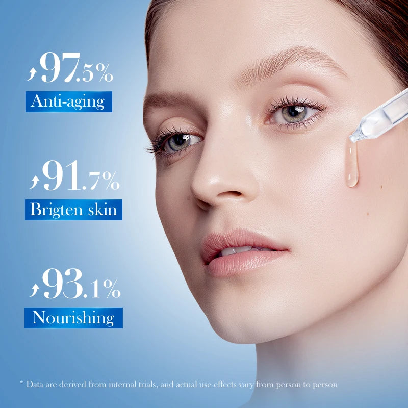 SADOER8D Hyaluronic Acid Anti-Aging Repair Facial Essence Fade Fine Lines Lifting Firming Whitening Serum Face Beauty Skincare