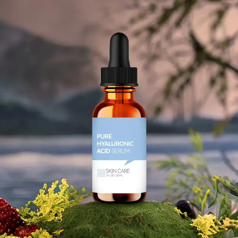 2 PCS Pure Hyaluronic Acid Essence Liquid - Highly Effective Moisturizing Skin Care Liquid - Can Enhance Skin Elasticity - 1 Oun