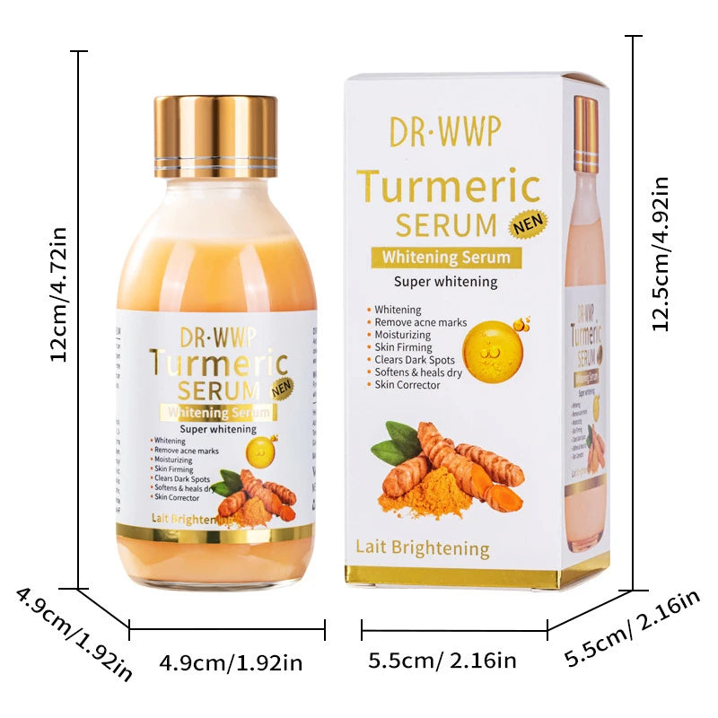 Vitamin C Moisturizing Serum 125ml Turmeric Arbutin Brighten And Lift Firm Facial Skin Soothe Soften Glow Revitalizing Essence