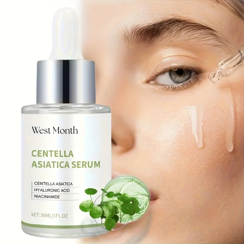 Centella Asiatica Serum Hyaluronic Acid Niacinamide Fragrance-Free Moisturizing Firming Brightening Hydrating Facial Essence