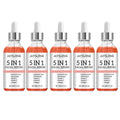 5 In 1 Hyaluronic Acid Face Serum Moisturizing Vitamin C collagen Lightning Facial Serum Shrink Pores Skin Care